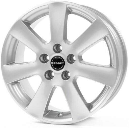 Borbet CA farba: kristalovo strieborny