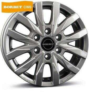 Borbet CW6 farba: metal grey