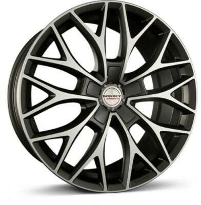 Borbet DY farba: dark grey polished matt