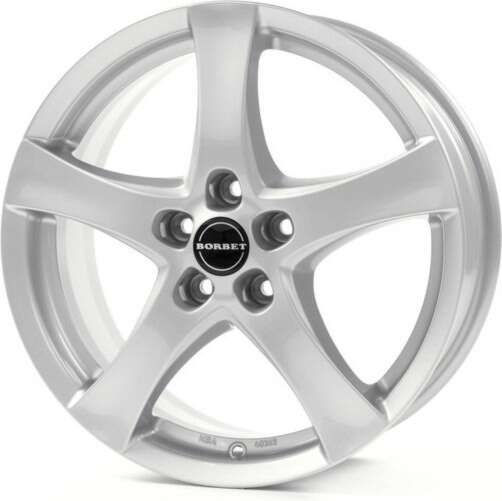Borbet F farba: briliantovo strieborny
