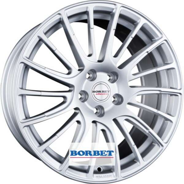 Borbet LS2 farba: briliantovo strieborny