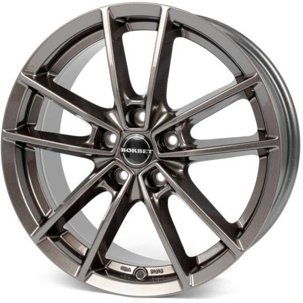 Borbet W farba: mistral antrazit leskly