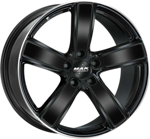 Mak TURISMO-FF FARBA: GLOSS BLACK MIRROR RING