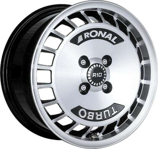 Ronal R10 Turbo farba: schwarz - frontkopiert