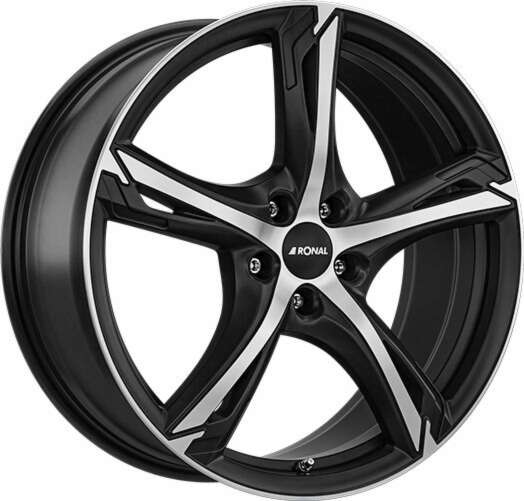 Ronal R62 farba: JETBLACK-MATT-FRONTKOPIERT