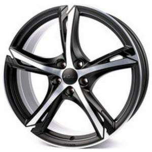 Ronal R62 farba: jetblack - matt - frontkopiert