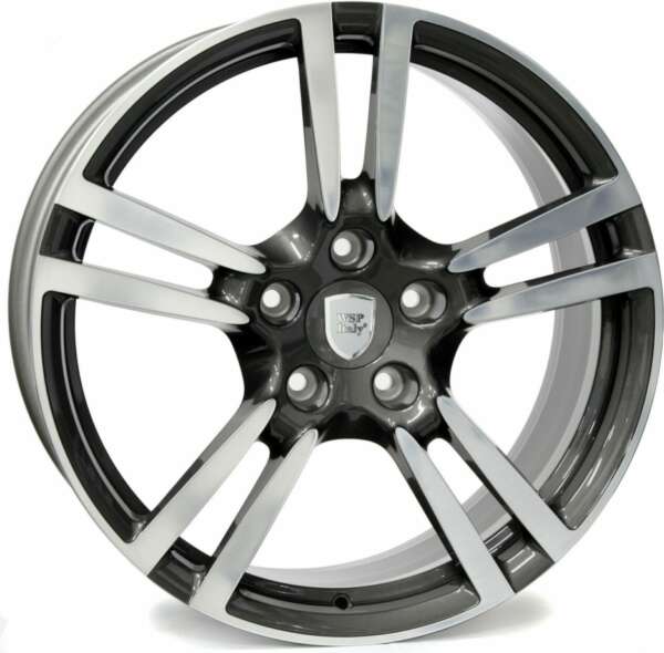 Wsp Saturn W1054 ( Replika Porsche ) Anthracite Polished