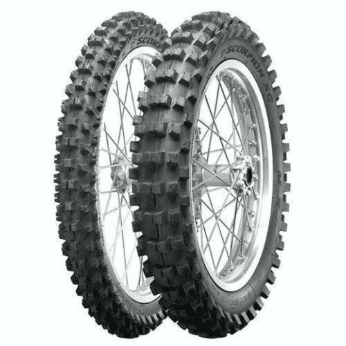 Pneumatiky moto celoroční 110/100R18 64M Pirelli SCORPION XC MID SOFT
