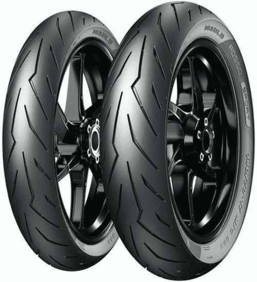 Pneumatiky moto celoroční 80/90R17 44S Pirelli DIABLO ROSSO SPORT