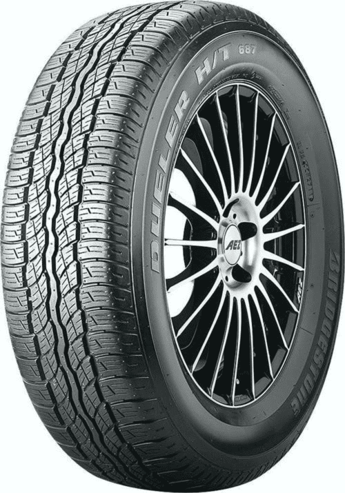 Pneumatiky osobní letní 225/65R17 102/102H Bridgestone DUELER 687 H/T